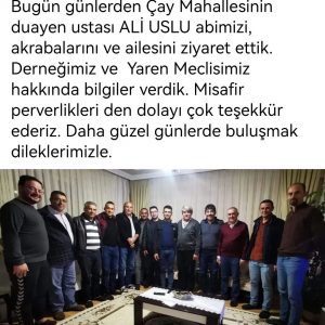 yaren ziyaret ali uslu